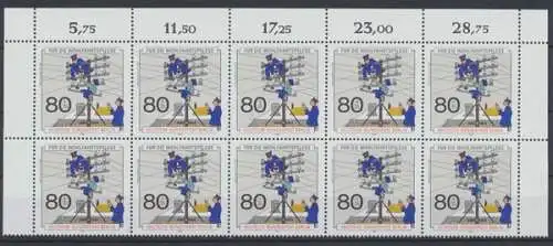 Berlin, Michel Nr. 877, 10er Bogenteil, postfrisch - 74356