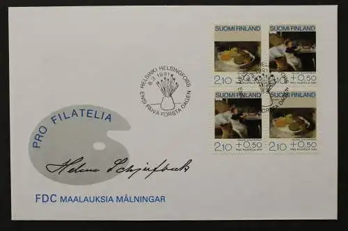 Finnland, MiNr. 1132-1133, Viererblock, FDC - 647595