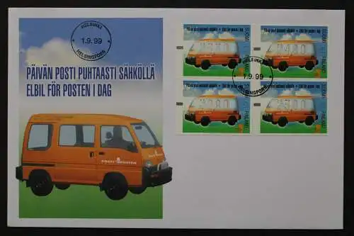 Finnland, Automaten, MiNr. 33, 4 Werte, FDC - 647599