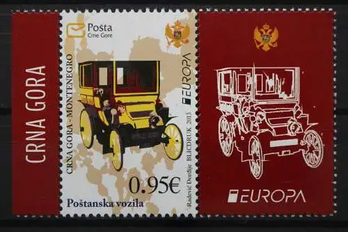 Montenegro, MiNr. 328 ZF, postfrisch - 648239