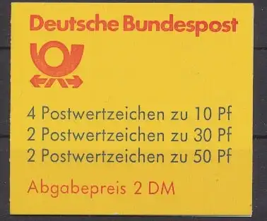 Deutschland (BRD), Michel Nr. MH 22 II ad K2, postfrisch - 600200