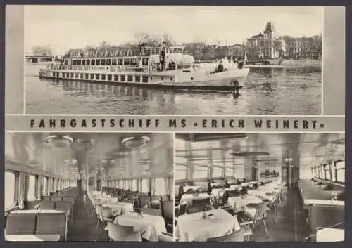 Magdeburg, Fahrgstschiff MS "Erich Weinert" - 410524