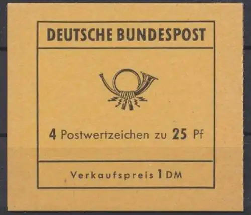 Deutschland (BRD), MiNr. MH 15, postfrisch - 600192