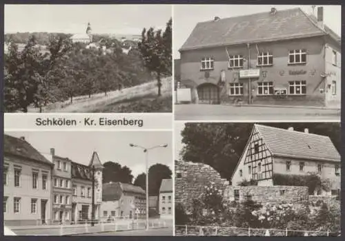 Schkölen Kr. Eisenberg, Ortsansichten - 410588