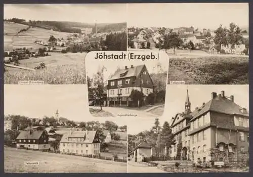 Jöhstadt (Erzgeb.), Jugendherberge, Schule und andere Ortsanischten - 410669