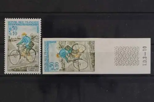 Frankreich, MiNr. 1784 gezähnt + ungezähnt, postfrisch - 623604