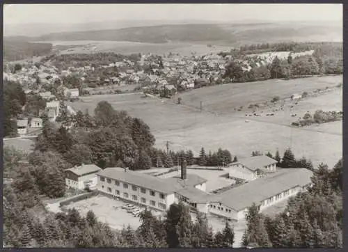 Frankenhain (Kr. Arnstadt), vorn Ferienheim des VEB Braunkohlekombinat Geiseltal - 410681