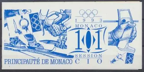 Monaco, Michel Nr. 2141-2148 MH 11, postfrisch - 75911