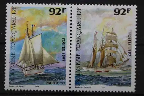 Französisch-Polynesien, MiNr. 731-732, Paar, postfrisch - 650823