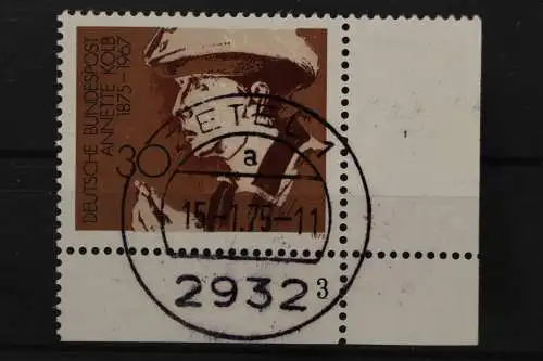 Deutschland (BRD), MiNr. 826, Ecke rechts unten, FN 3, EST - 648968