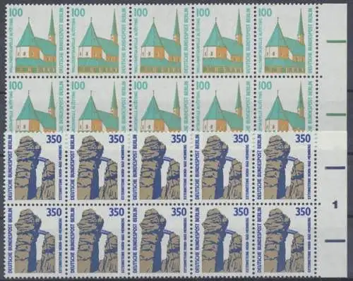 Berlin, Michel Nr. 834-835 (10), postfrisch - 75698