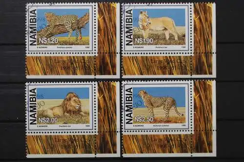 Namibia - Südwestafrika, MiNr. 927-930, Ecken rechts unten, gestempelt - 649603