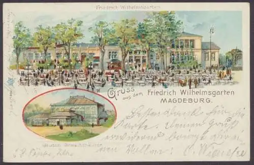 Magdeburg, Friedrich Wilhelsgarten, Gruson Gewächshäuser - 410743