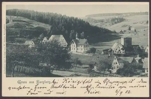 Burgberg bei Königsfeld, Ortsansicht - 410858