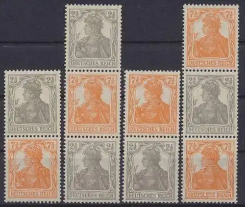 Deutsches Reich, Michel Nr. S 11 a - S 14 a, postfrisch / MNH - 600483