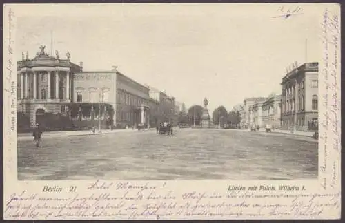 Berlin, Linden mit Palais Wilhelm I. - 410738