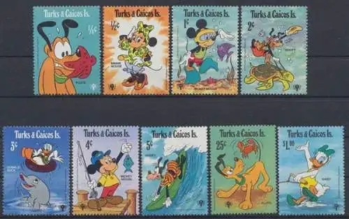 Turks- und Caicos-Inseln, MiNr. 464-472, postfrisch - 600376