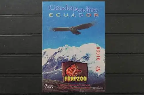 Ecuador, MiNr. Block 164, postfrisch - 649890