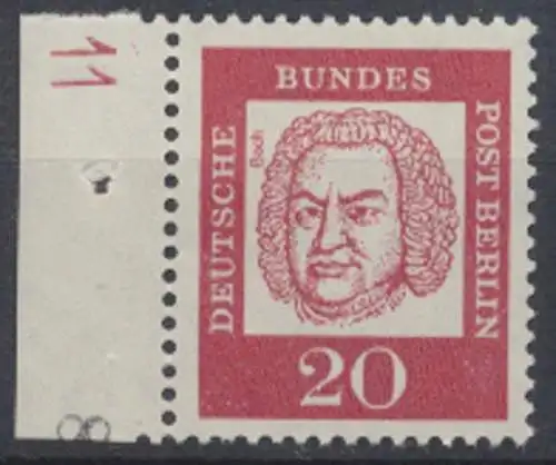 Berlin, Michel Nr. 204 DZ, postfrisch / MNH - 600790