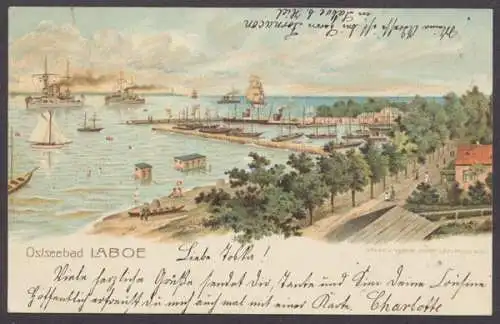 Ostseebad Laboe, Strand und Hafen - 410899