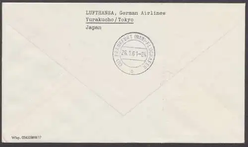 Lufthansa - Erstflug, Tokio - Frankfurt - 500660