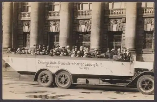 Leipzig, Zeisings Auto-Rund und Fernfahrten Leipzig-A. - 410973