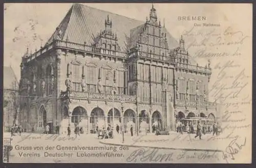 Bremen, Generalversammlung Deutscher Lokomotivführer - 411049