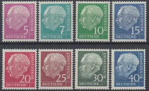 Deutschland (BRD), MiNr. 179-260 y, postfrisch - 600591