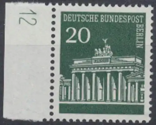 Berlin, Michel Nr.287 DZ, postfrisch - 600876