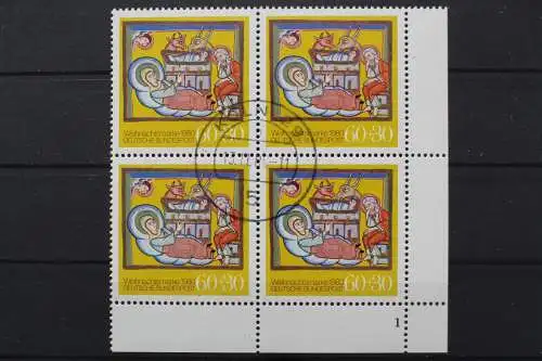 Deutschland (BRD), MiNr. 1066, 4er Block, Ecke rechts unten, FN 1, EST - 651345