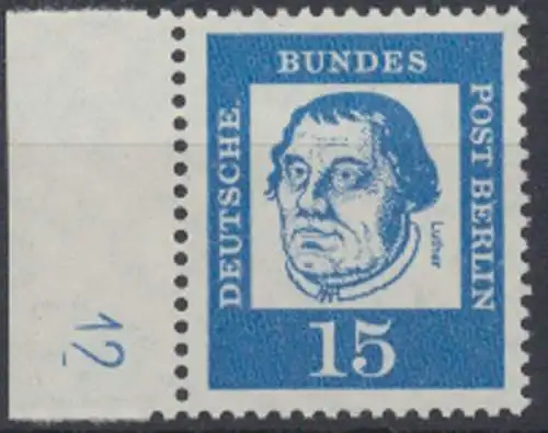 Berlin, Michel Nr. 203 DZ, postfrisch / MNH - 600789