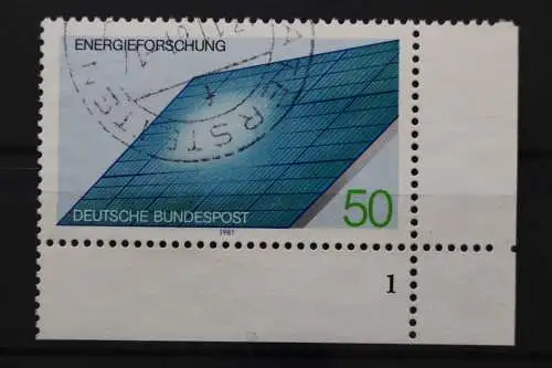 Deutschland (BRD), MiNr. 1101, Ecke rechts unten, FN 1, gestempelt - 651459