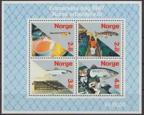 Norwegen, MiNr. Block 8, postfrisch - 690096