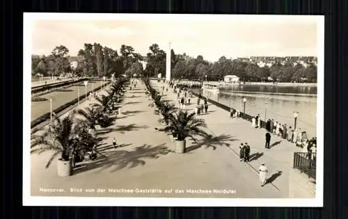 Hannover, Blick von der Maschensee-Gaststätte zum Nordufer - 416595