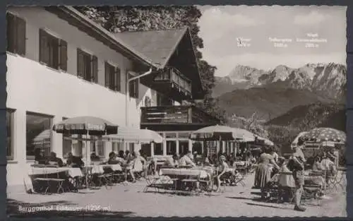 Garmisch - Partenkirchen, Berggasthof Eckbauer, Bes. Martin Neuner - 411242