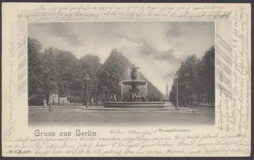 Berlin, Wrangelbrunnen - 410737