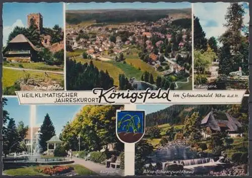 Königsfeld im Schwarzwald, Riune Waldau, Kurpark, altes Schwarzwaldhaus - 411473