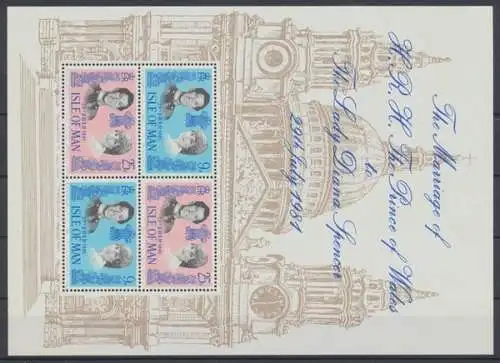 Insel Man, Michel Nr. Block 5, postfrisch / MNH - 690189