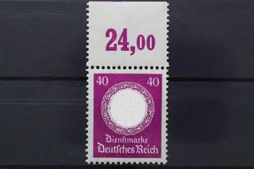 Deutsches Reich Dienst, MiNr. 142, Oberrand dgz, 24,00, postfrisch - 653113