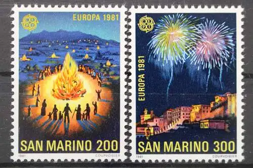 San Marino, MiNr. 1225-1226, postfrisch - 650277