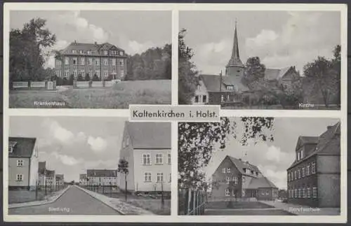 Kaltenkirchen i. Holstein, Krankenhaus, Kirche, Siedlung, Berufsschule - 411508