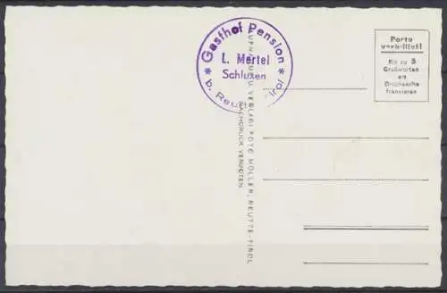 Pinswang b. Reutte, Tirol, Ortsansicht - 411626