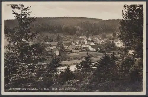 Engelsbach i. Thür., Blick auf den Ort vom Querberg - 411607