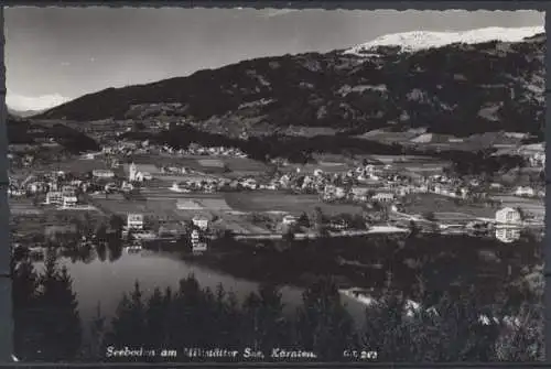 Seeboden am Millstädter See, Kärnten, Blick auf den Ort - 411636