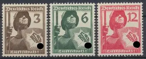 Deutsches Reich, MiNr. 643-645, postfrisch - 601285