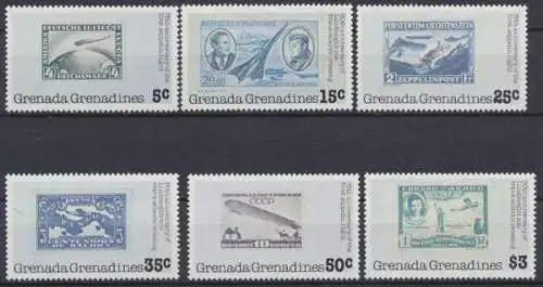 Grenada-Grenadinen, Michel Nr. 267-272, postfrisch / MNH - 601682