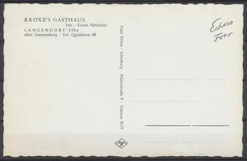 Langendorf / Elbe, Kröke's Gasthaus Inh. Erwin Schützler - 411388