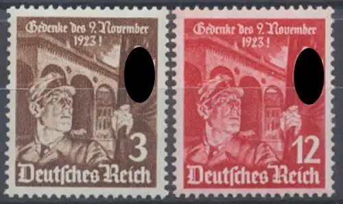 Deutsches Reich, MiNr. 598-599 x, postfrisch - 602444