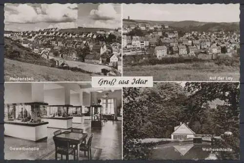 Idar, Heidensteil, auf der Lay, Gewerbehalle, Weiherschleife - 411838