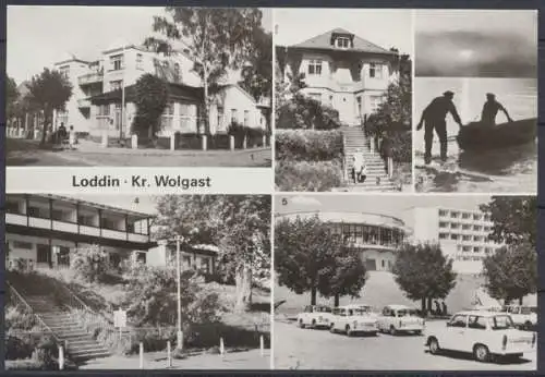 Loddin Kr. Wolgast, Erholungsheim "Zur Ostsee", "Kölpinshöh" usw. - 411962